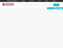 Tablet Screenshot of ourmissionla.org